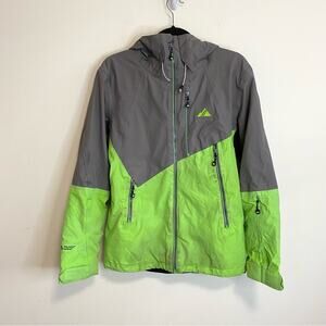Strafe Women's Exhibition Jacket Ski Snow Green Grey Size XS